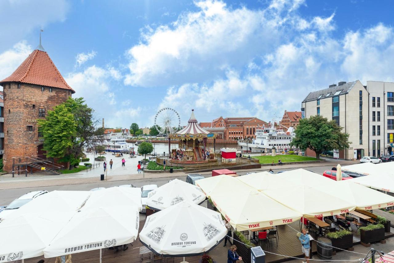 Riverside Apartment Targ Rybny กดัญสก์ ภายนอก รูปภาพ